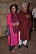 Javed Akhtar, Shabana Azmi at D-day special screening in Light Box, Mumbai on 18th July 2013 (4).JPG